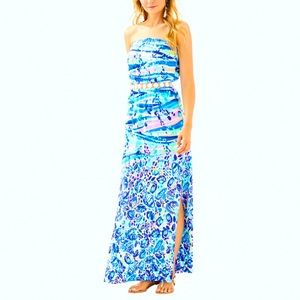 NWOT Lilly Pulitzer Mika Maxi Dress Size: XL